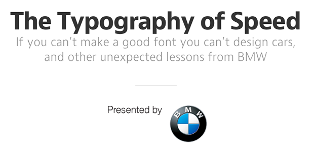 typography_of_speed_bmw